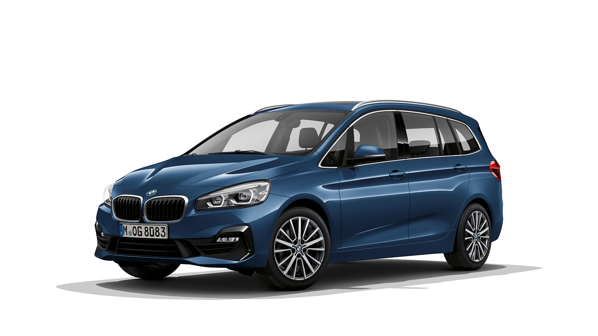 BMW 2 series MPV 2022 integrované lyžiny